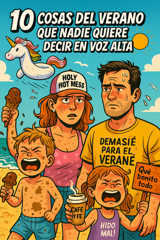 🌞 10 cosas del verano que nadie quiere decir en voz alta (pero tú sí estás pensando)