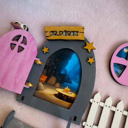 Puerta Ratoncito Pérez Personalizada