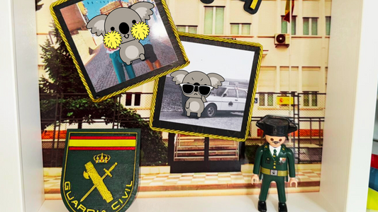 CUADRO PERSONALIZADO CON PLAYMOBIL