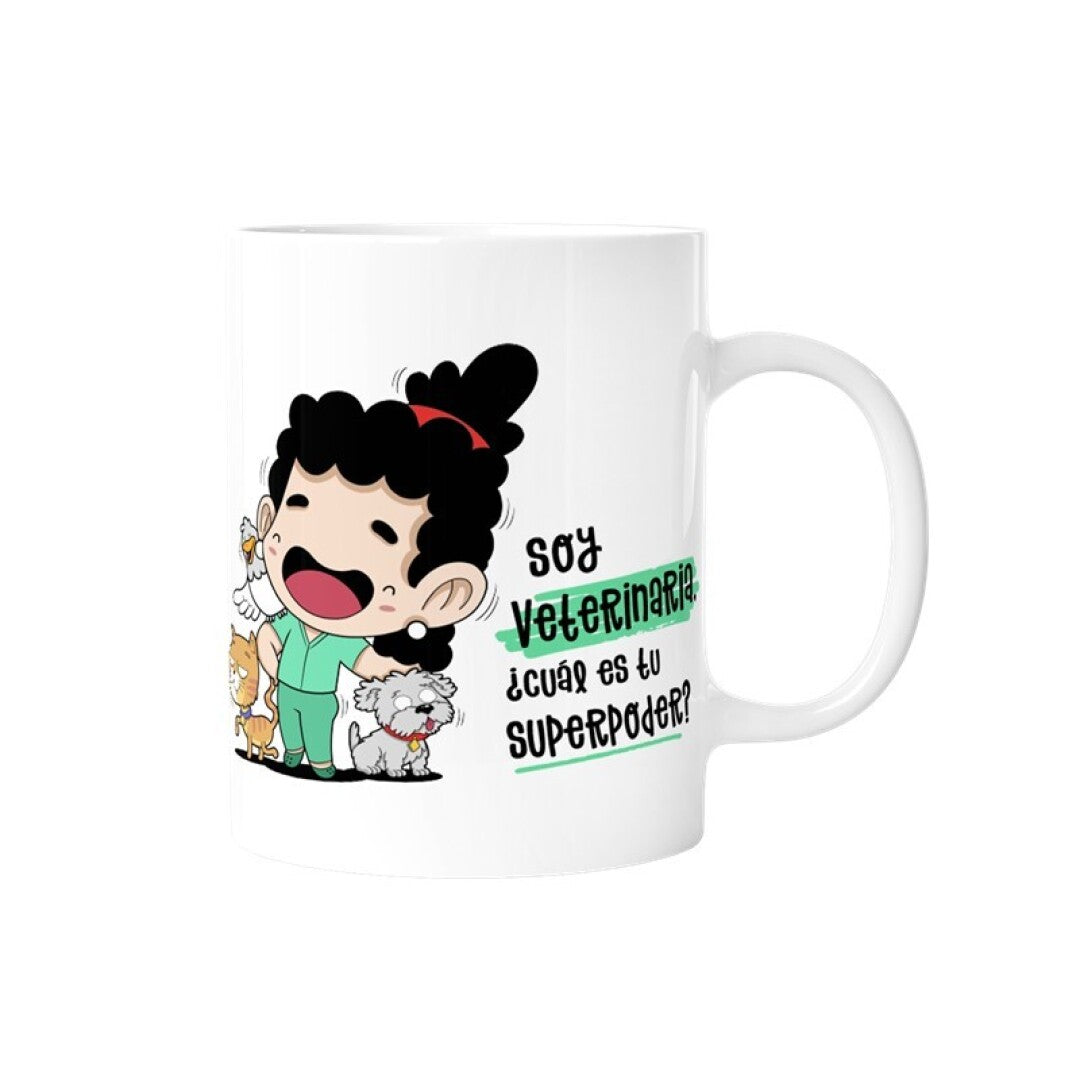 TAZA - SOY VETERINARIA,¿CÚAL ES TU SUPERPODER?