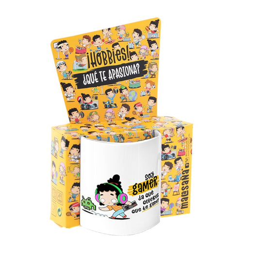 TAZA - SOY GAMER, ¿A QUÉ QUIERES QUE TE GANE? (MUJER) de MALASAÑA