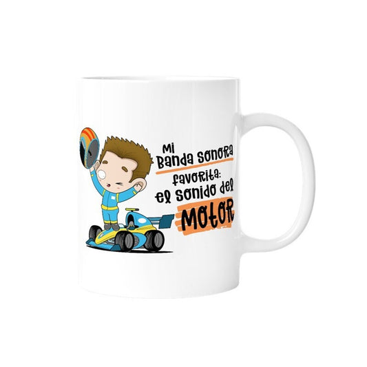 TAZA - MI BANDA SONORA FAVORITA: EL SONIDO DEL MOTOR (HOMBRE) de MALASAÑA