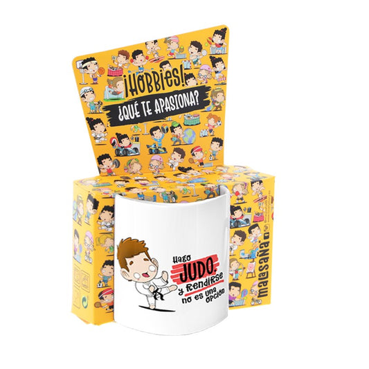 TAZA - HAGO JUDO Y RENDIRSE NO ES UNA OPCIÓN (HOMBRE) de MALASAÑA