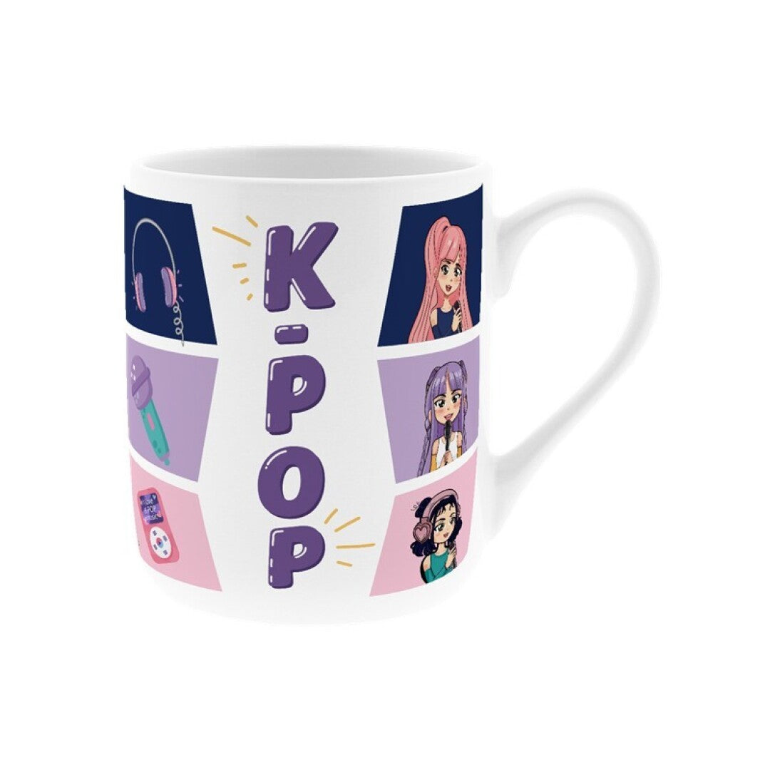 TAZA CERÁMICA 330ML - K-POP STARS