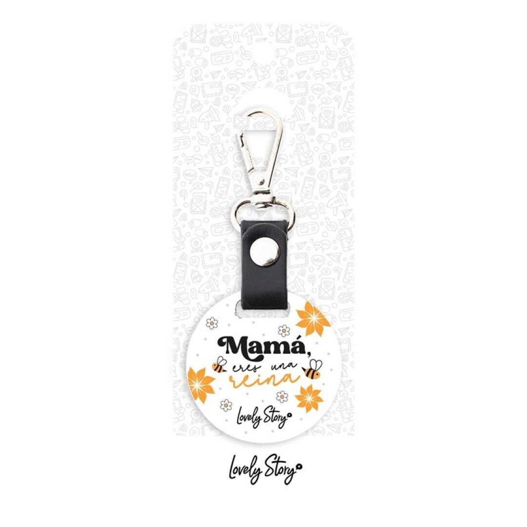 LLAVERO / KEYRING - ICE - MAMÁ, ERES UNA REINA