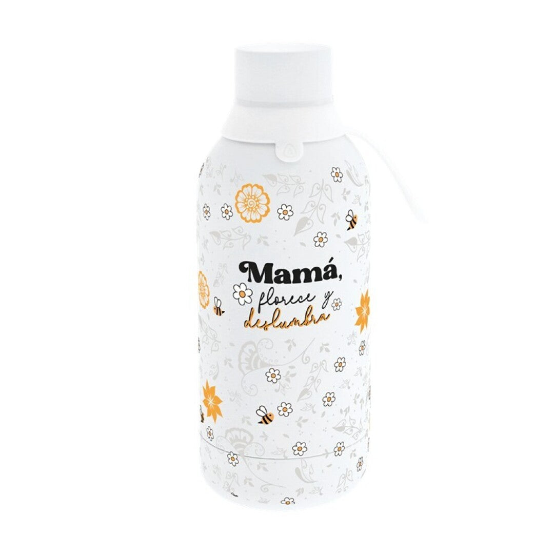 BOTELLA TERMAL 500ML - ICE - MAMÁ, FLORECE Y DESLUMBRA