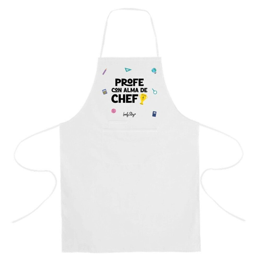 DELANTAL ICE - PROFE CON ALMA DE CHEF