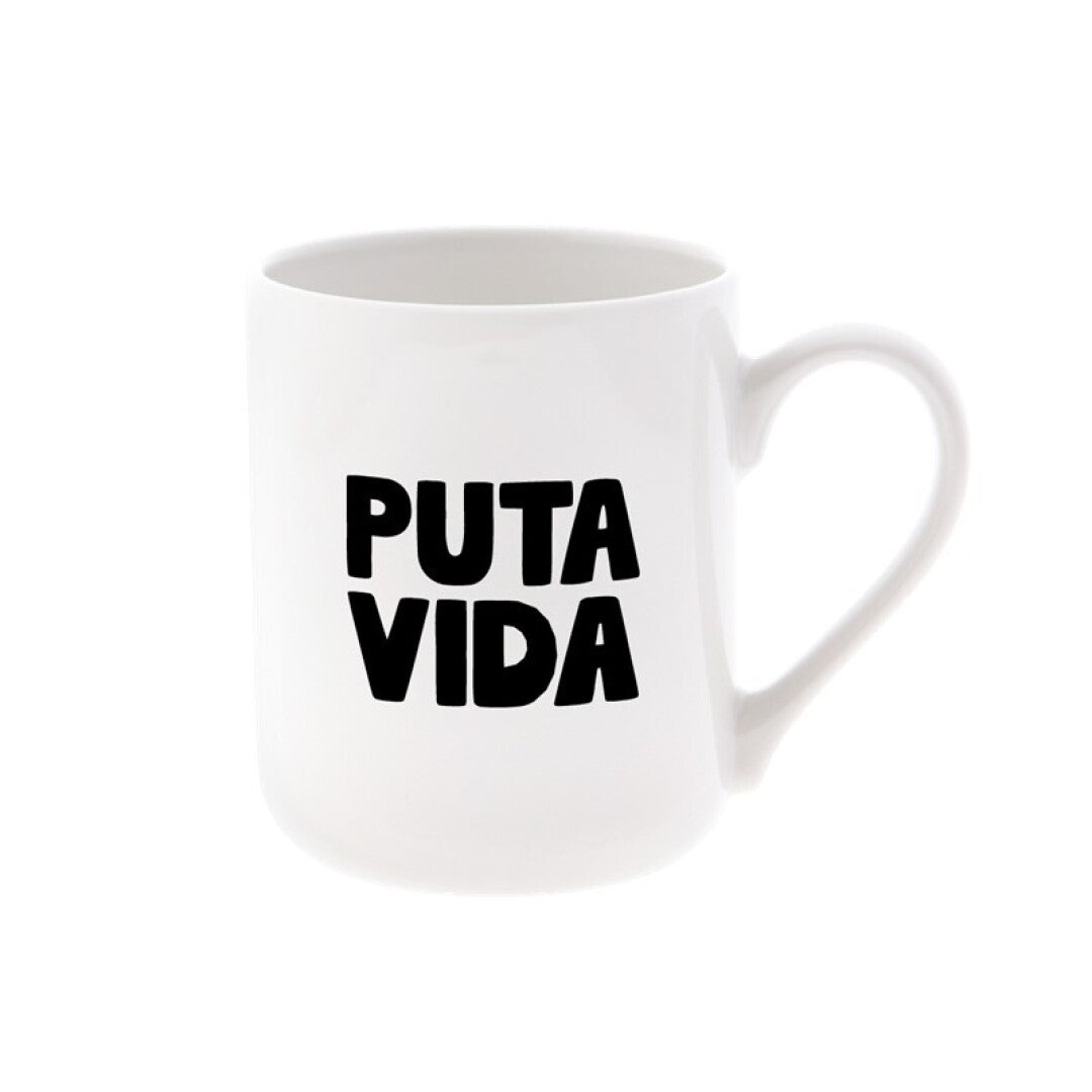 TAZA 330 ML - PUTA VIDA