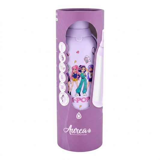 BOTELLA TÉRMICA 500ML - LILAC - K-POP