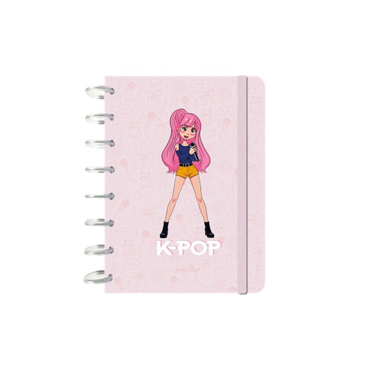 CUADERNO A5 - PINK - K-POP