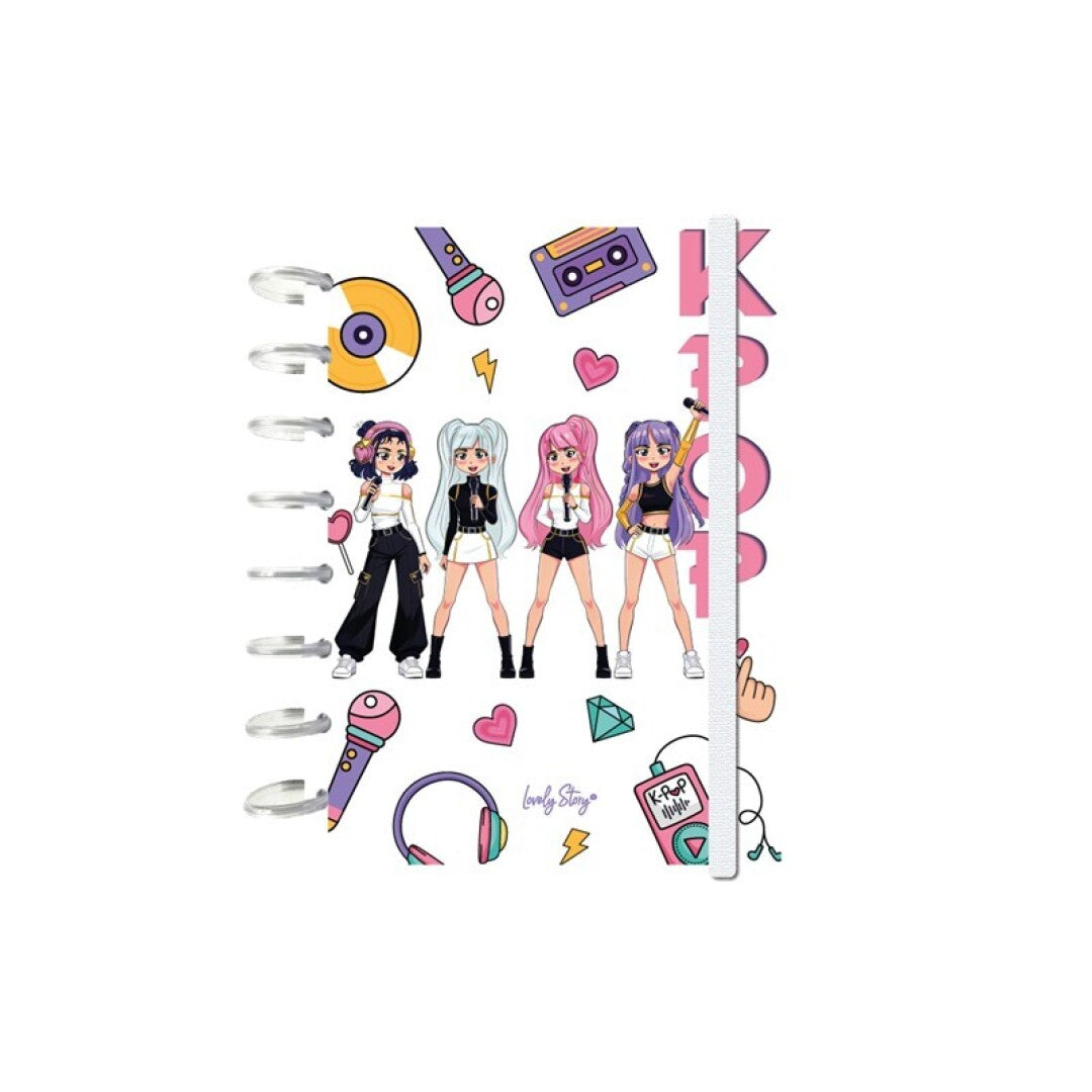 CUADERNO A5 - ICE - K-POP