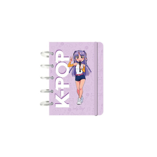 CUADERNO A6 - LILAC- K-POP