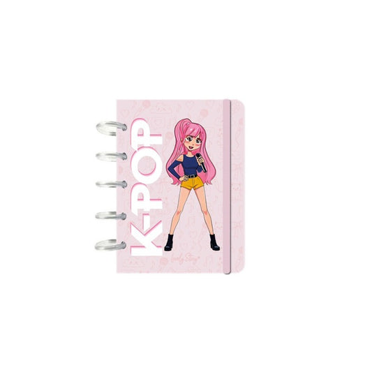 CUADERNO A6 - PINK- K-POP