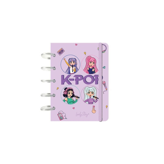 CUADERNO A6 - LILAC- K-POP