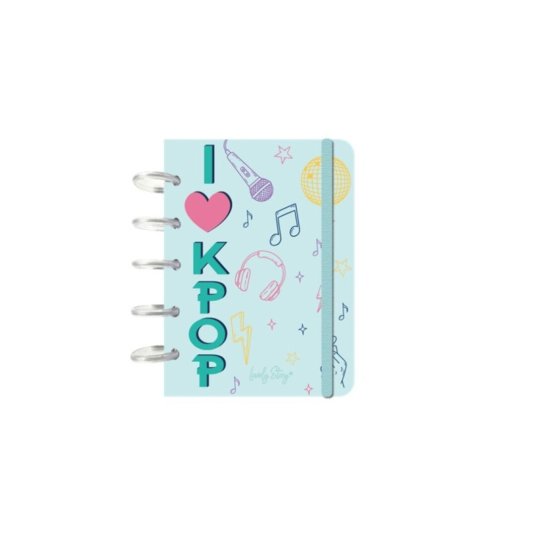 CUADERNO A6 -MINT- K-POP