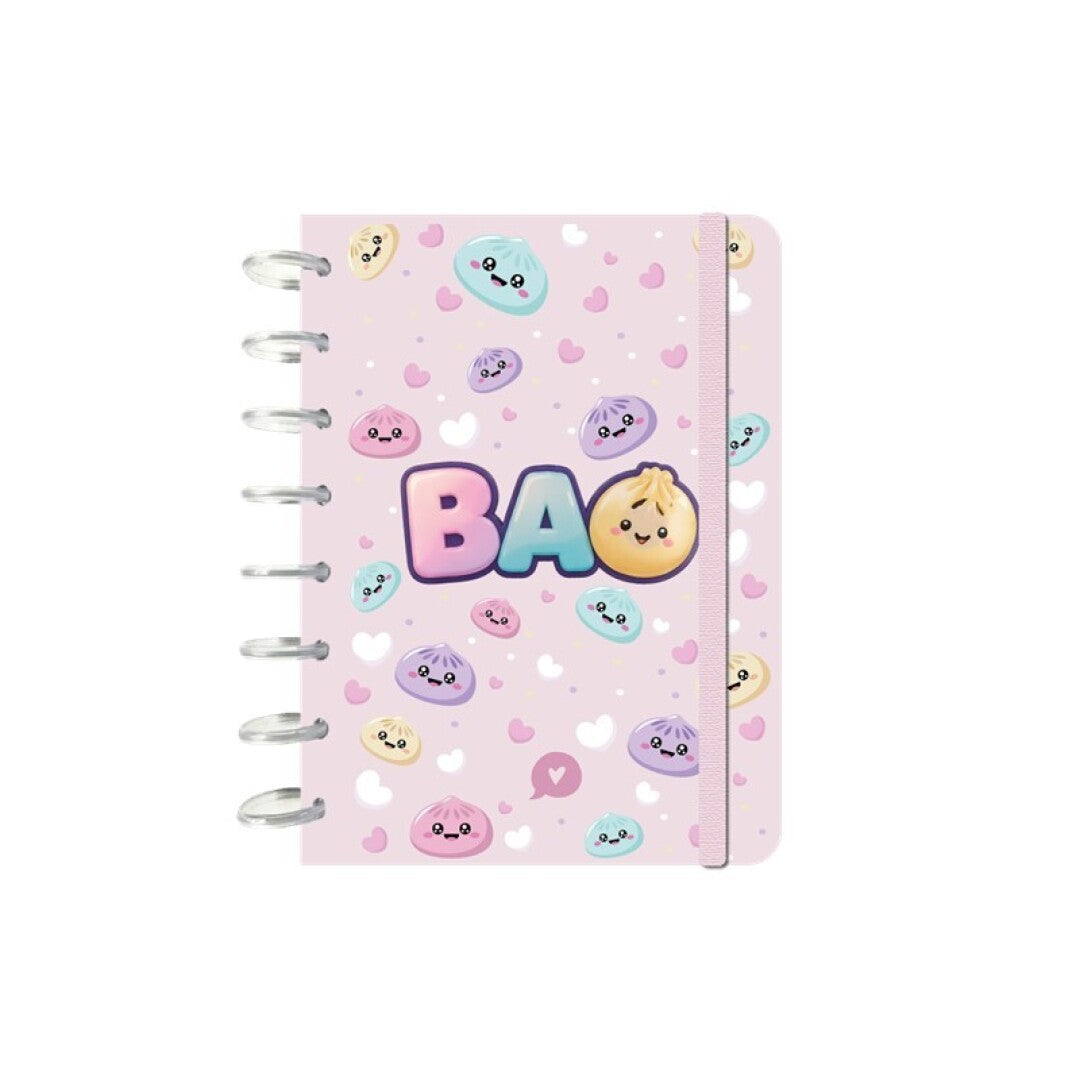 CUADERNO - 100 HOJAS CUADRICULA 100GR - PINK - BAO