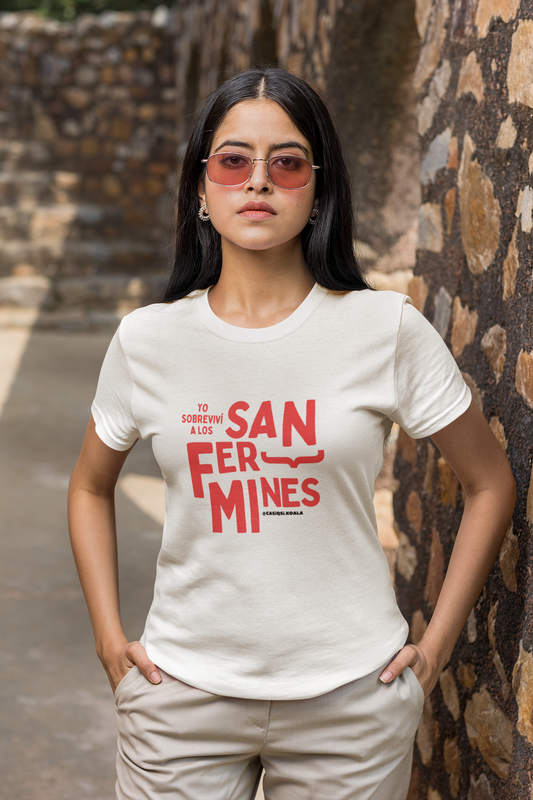 Camiseta San Fermín ''YO SOBRERVIVÍ''