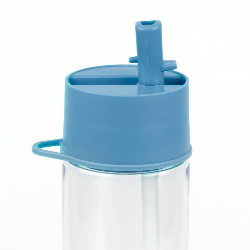 Botella Caligrafía Azul 600 ml personalizada