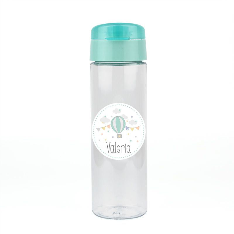 Botella Globo Menta 600ml personalizada