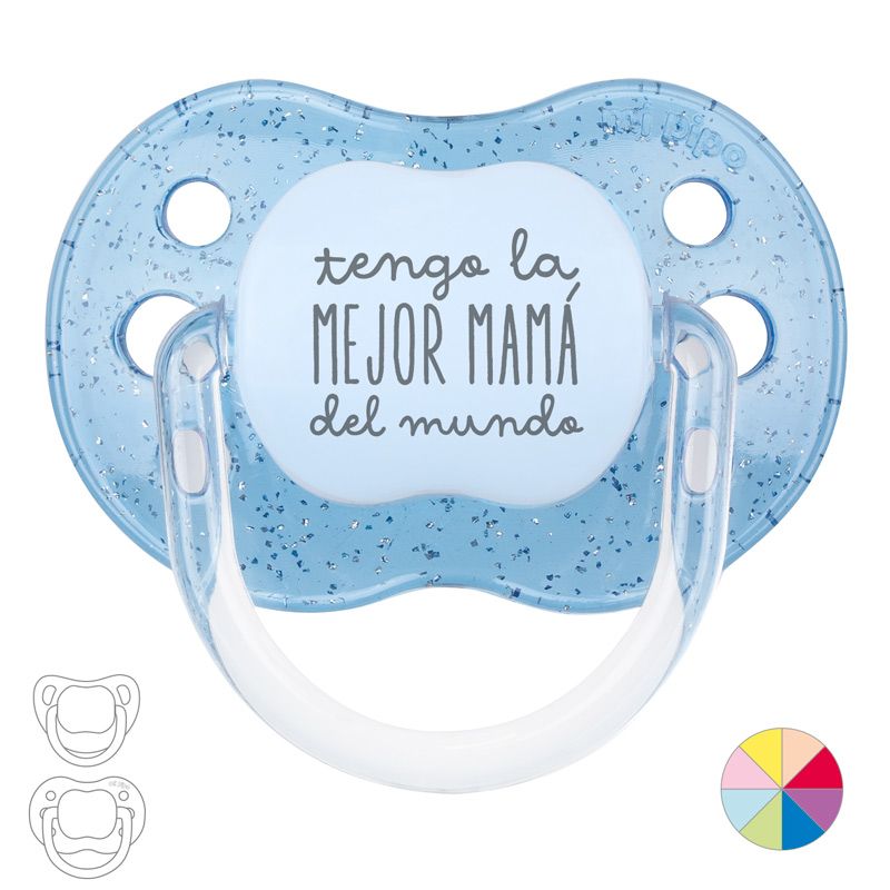 Chupete Divertido Tengo la mejor Mamá del mundo. Catalán (MODELO BABY)