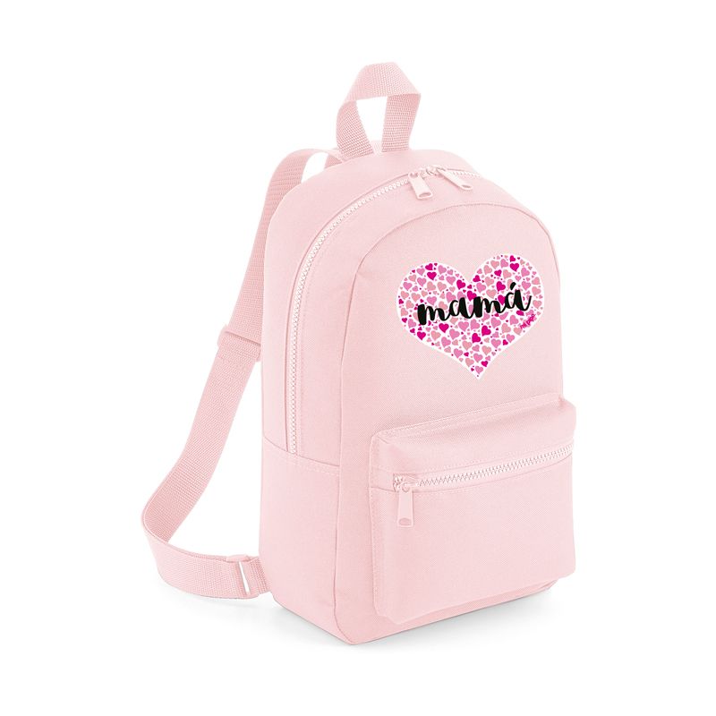Mochila Medium Nylon elige color de Inicial, color de mochila a elegir