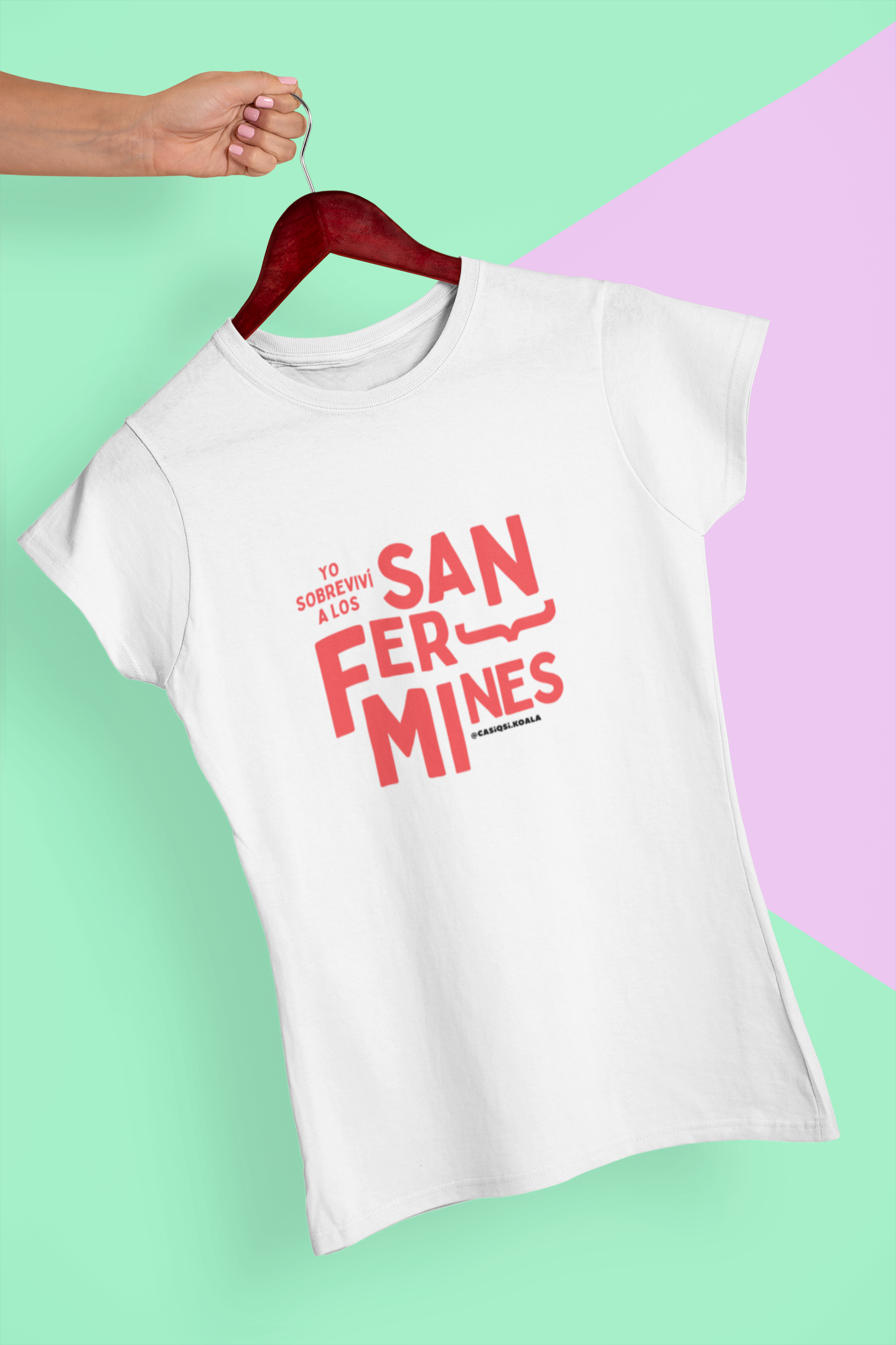 Camiseta San Fermín ''YO SOBRERVIVÍ''