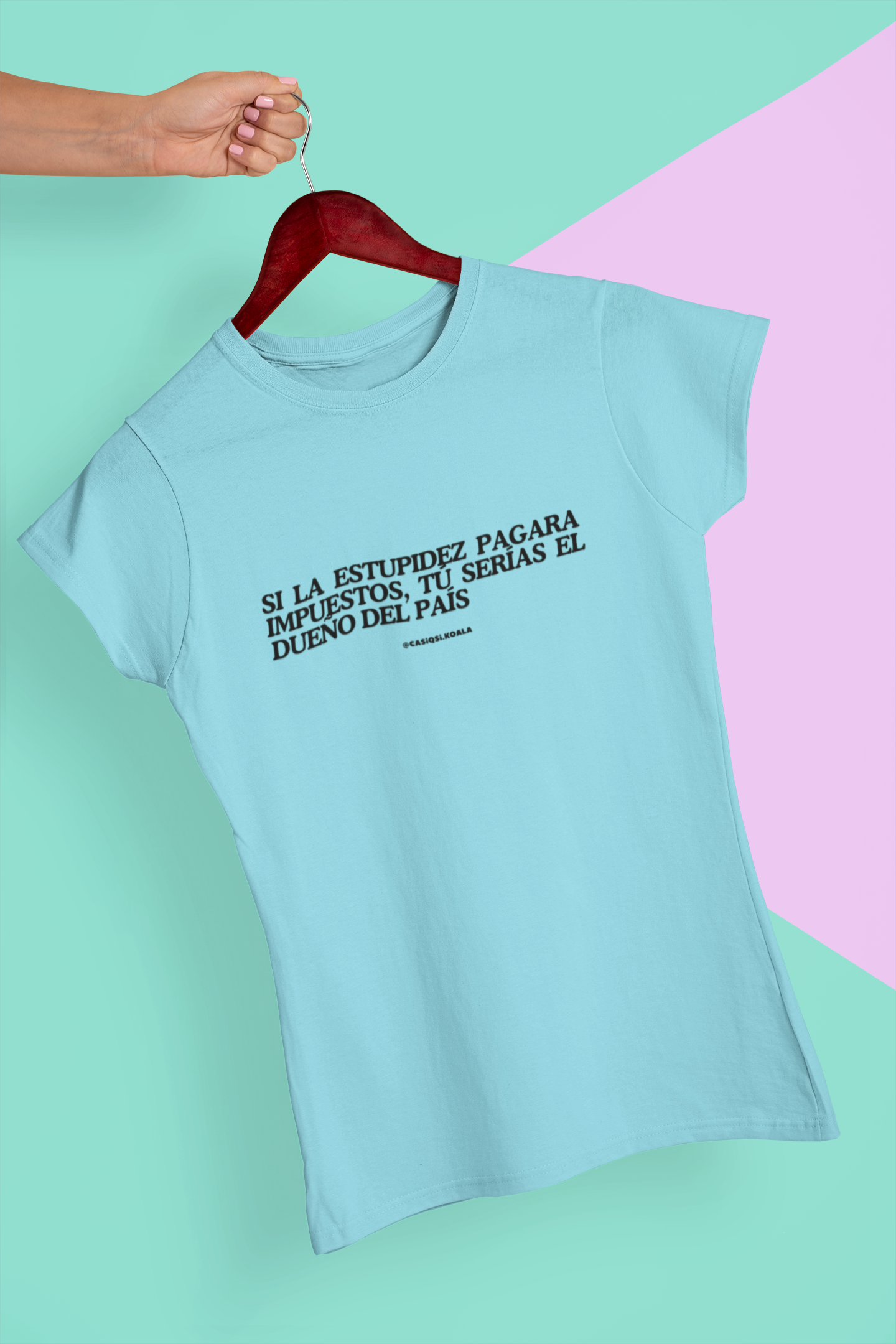 Camiseta ''IMPUESTOS...'' mujer