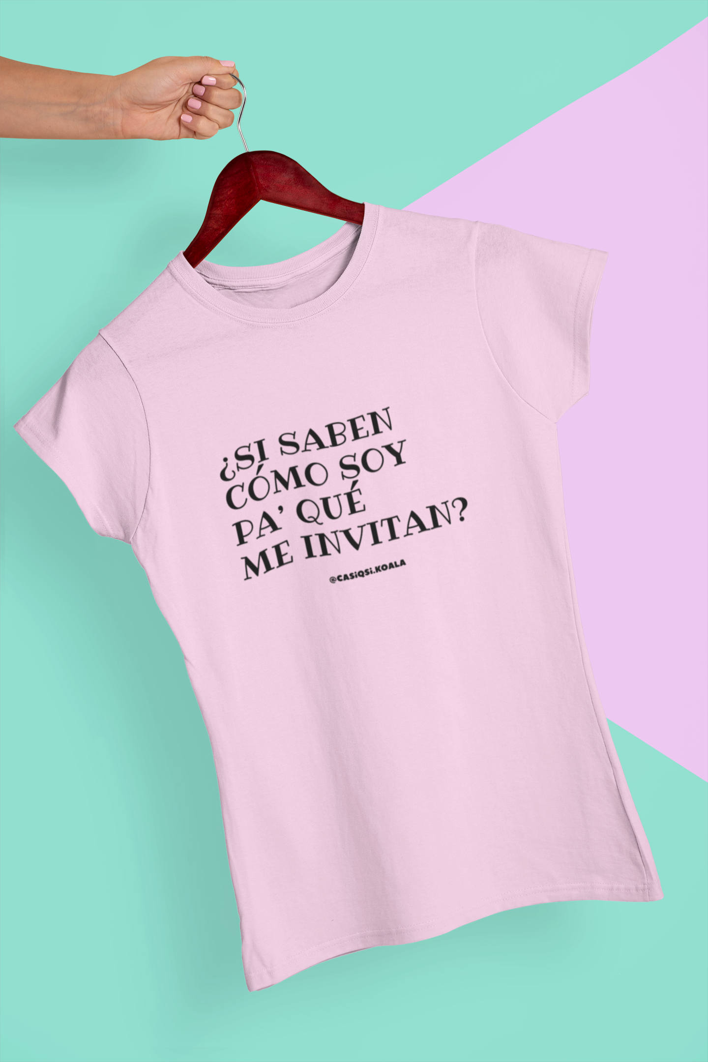 Camiseta ''SI SABEN COMO SOY...'' mujer