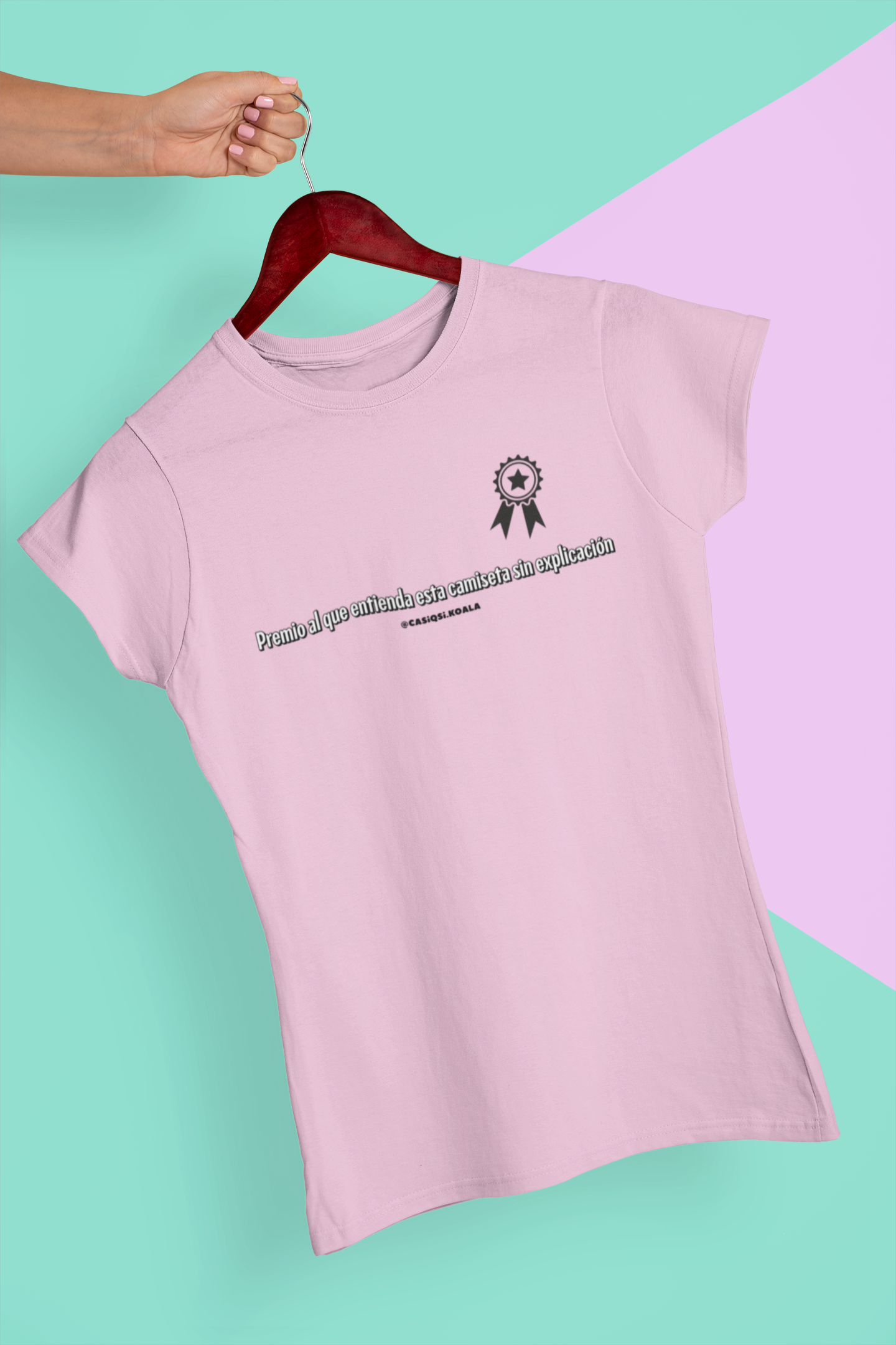 Camiseta ''PREMIO SIN EXPLICACIÓN....'' mujer