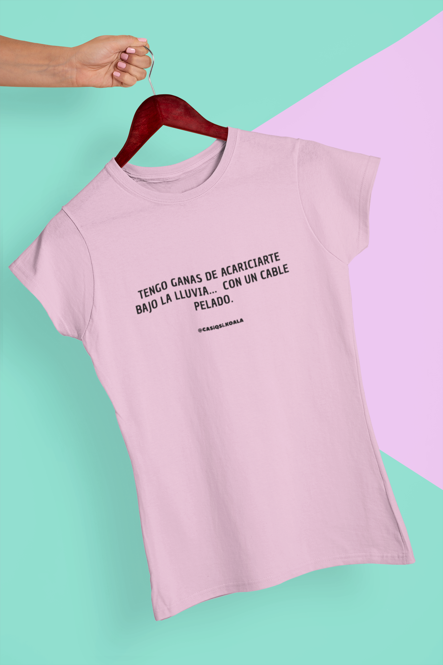 Camiseta ''TENGO GANAS DE ACARICIARTE..'' mujer