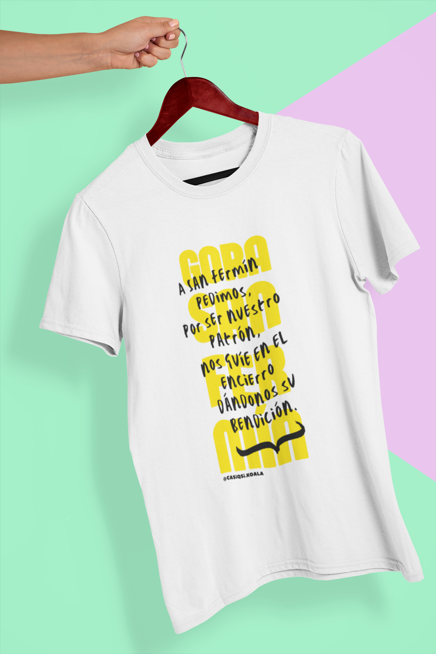 Camiseta San Fermín ''CANTICO''