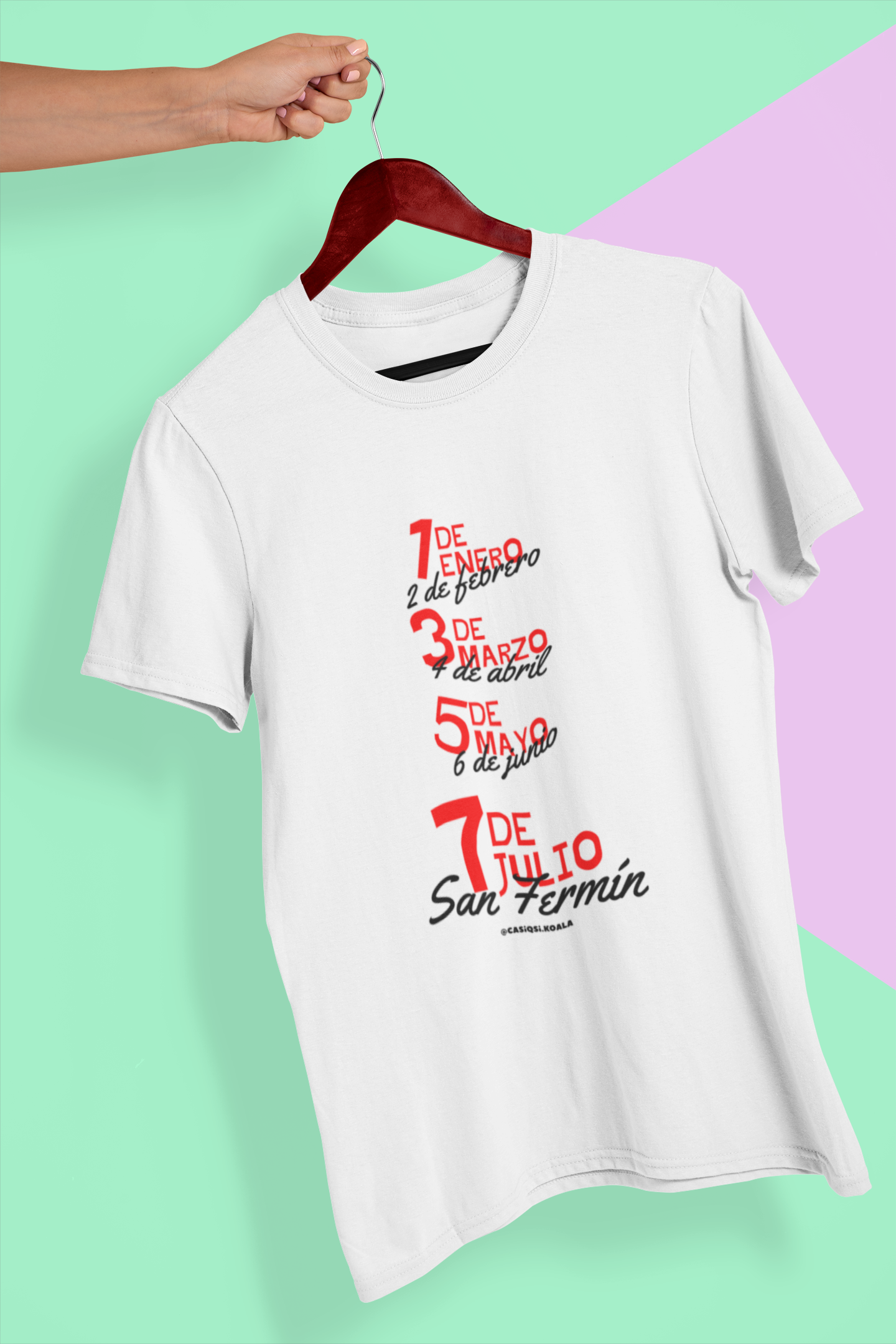 Camiseta San Fermín ''7 DE JULIO SAN FERMIN''