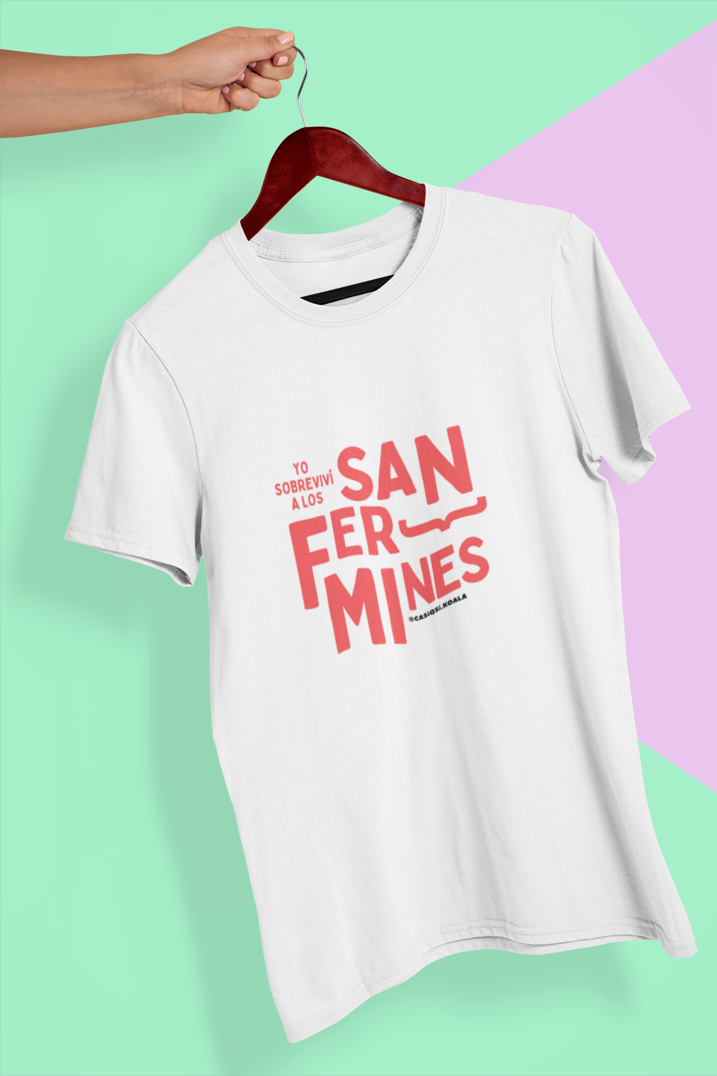 Camiseta San Fermín ''YO SOBRERVIVÍ''