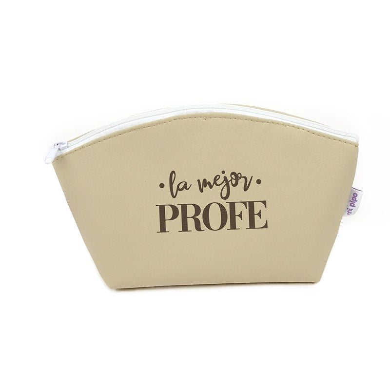 Neceser polipiel Beige Profe o Seño