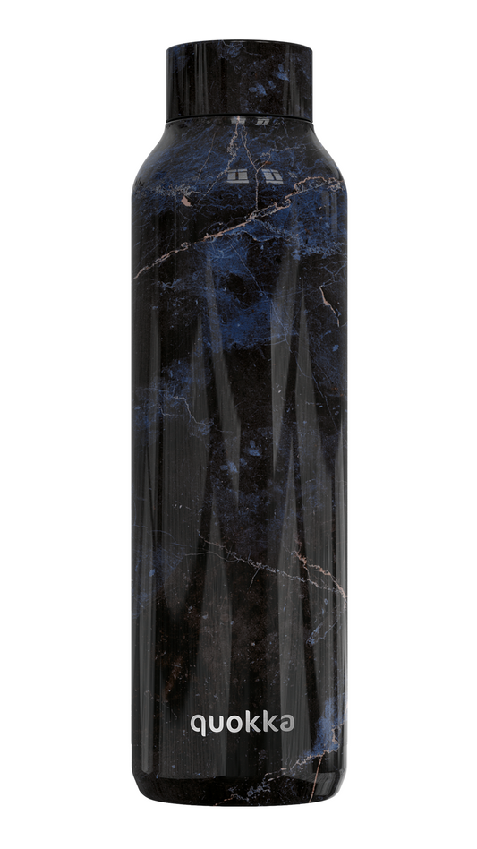 BOTELLA TÉRMICA QUOKKA SOLID - BLACK MARBLE