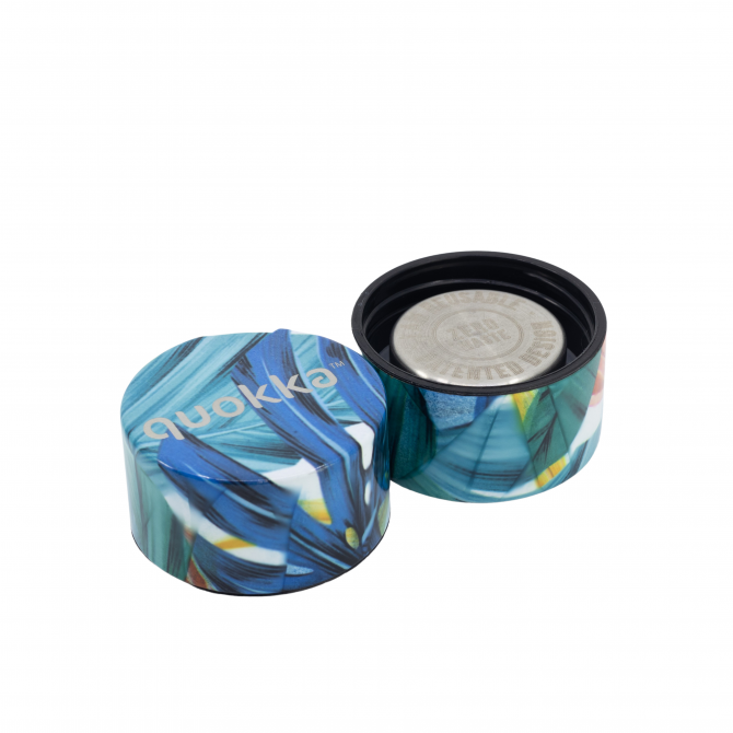 BOTELLA TÉRMICA QUOKKA SOLID - BLUE IRISES