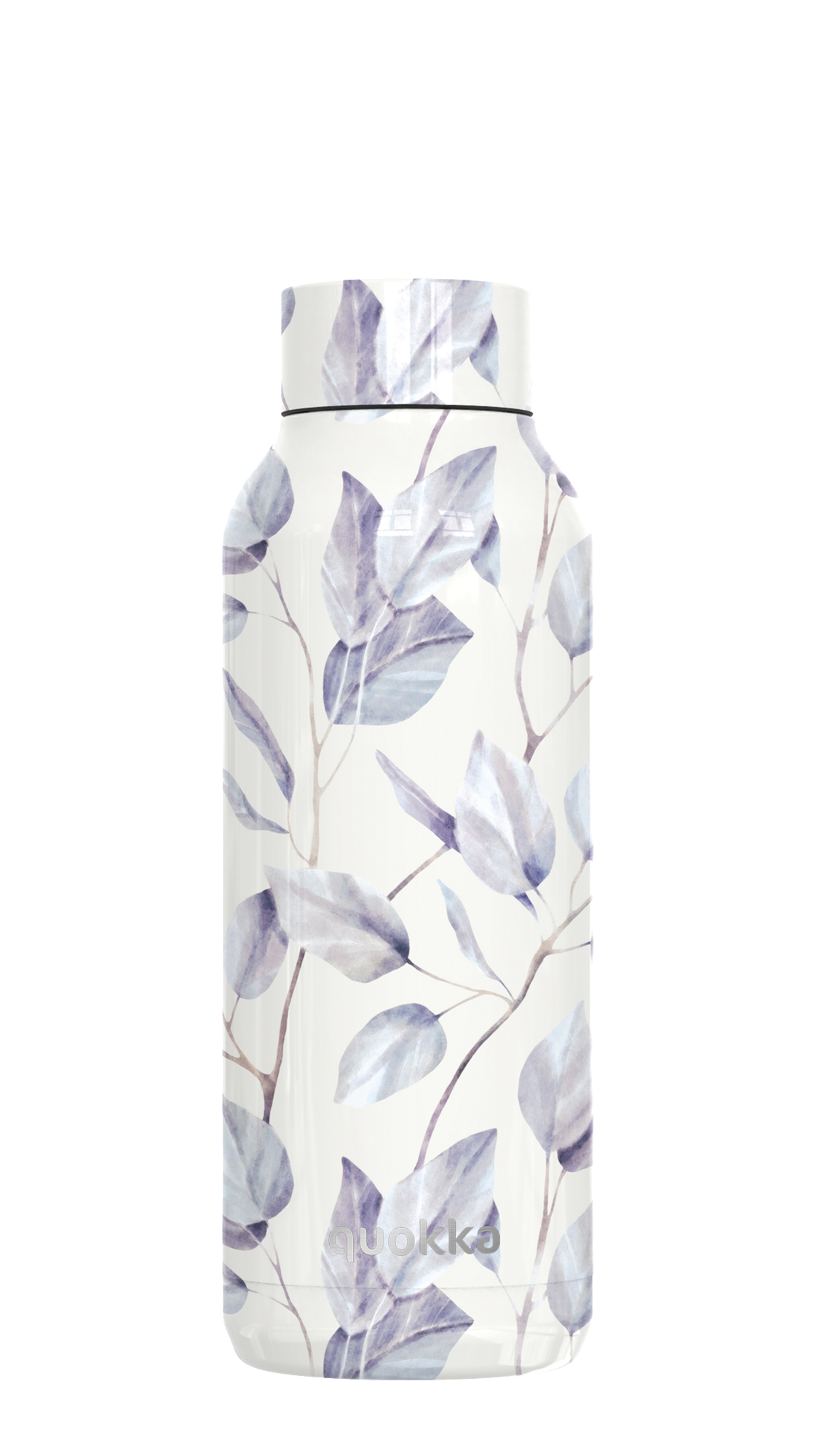 BOTELLA TÉRMICA QUOKKA SOLID - GRAY BOUQUET