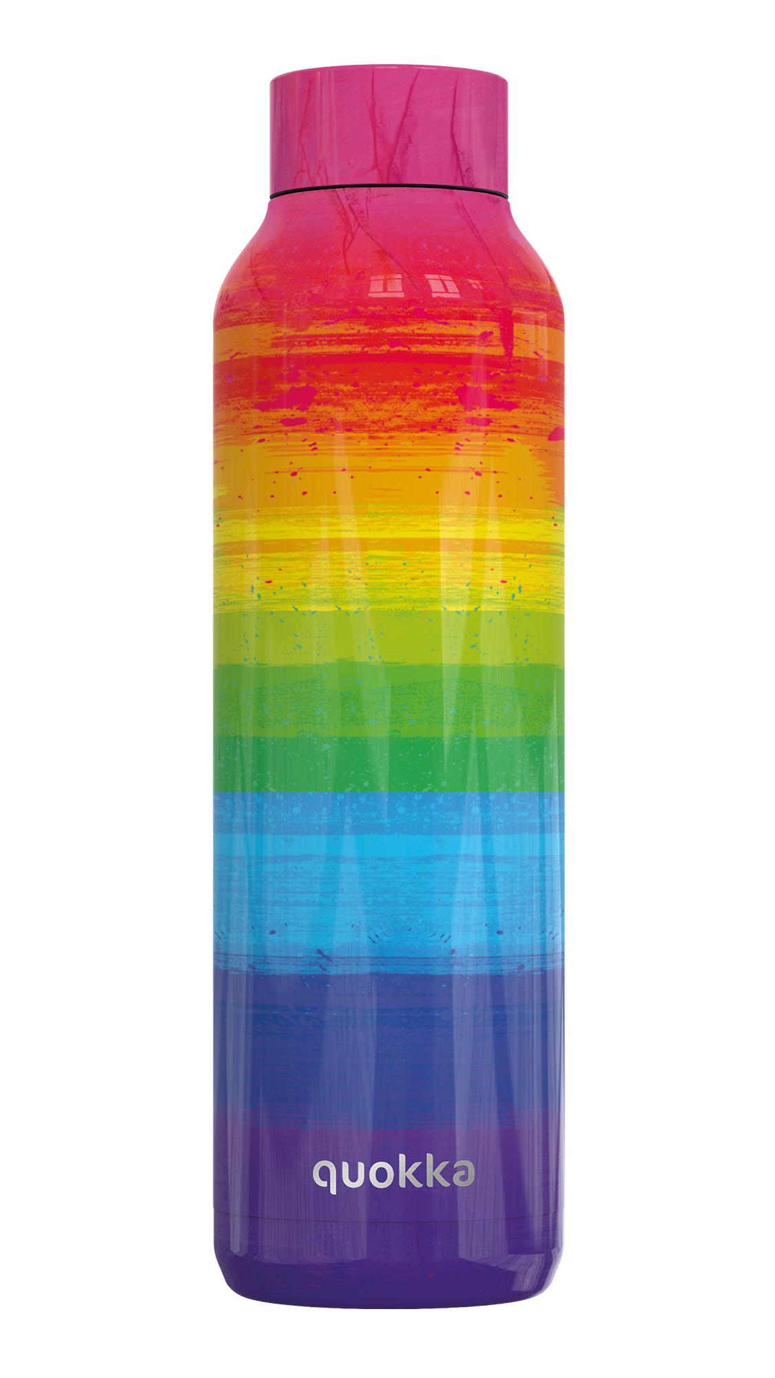 BOTELLA TÉRMICA QUOKKA SOLID - RAINBOW