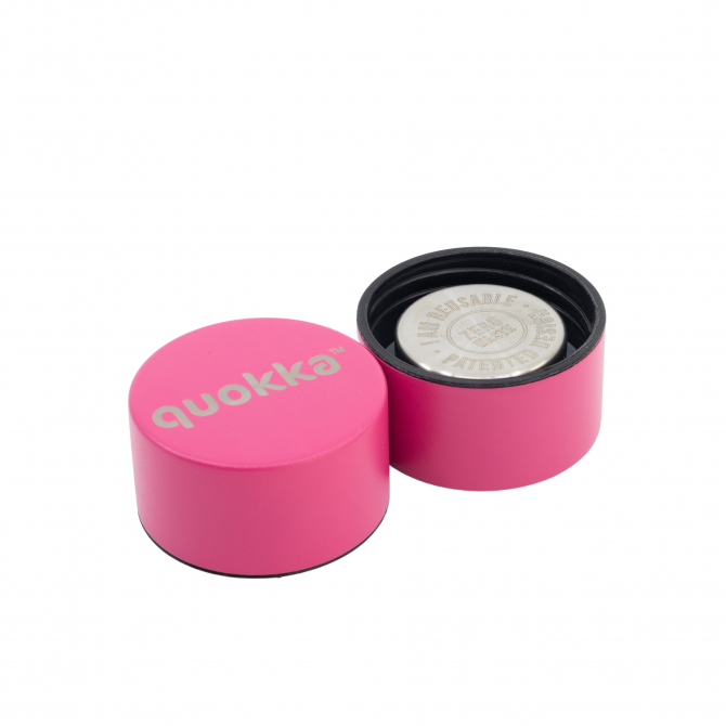 BOTELLA TÉRMICA QUOKKA SOLID - RASPBERRY PINK