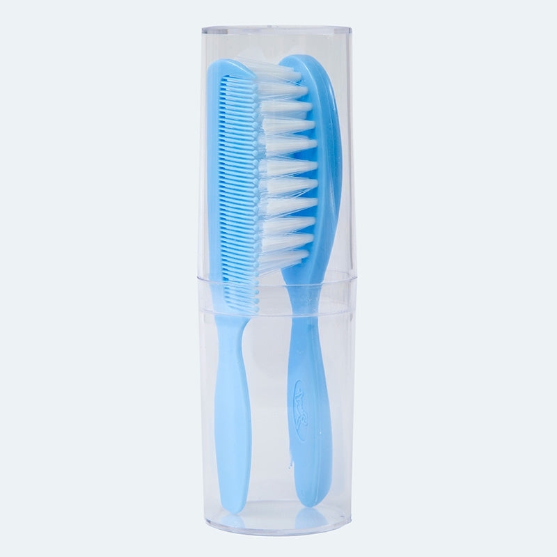 Set Cepillo y peine azul Personalizados