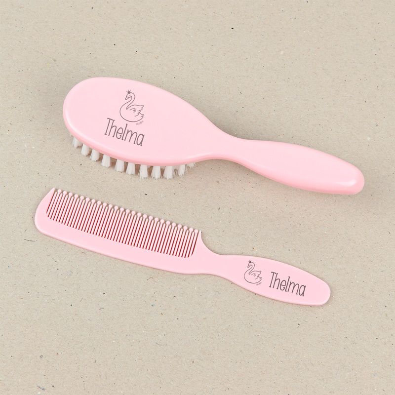 Set Cepillo y peine Personalizado CISNE