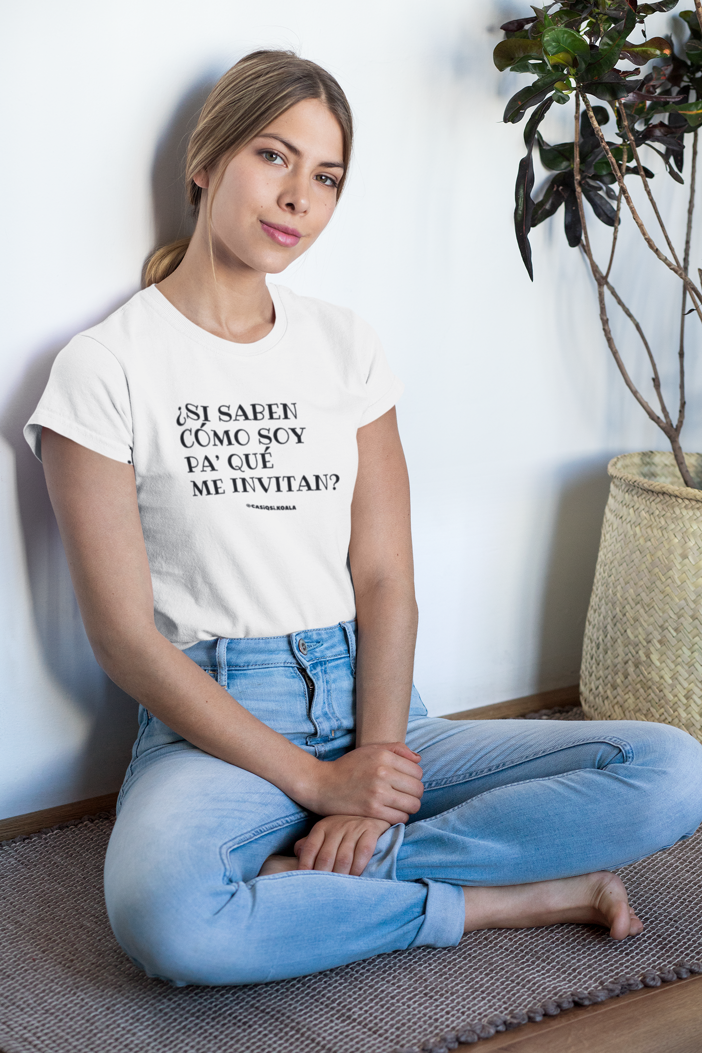 Camiseta ''SI SABEN COMO SOY...'' mujer