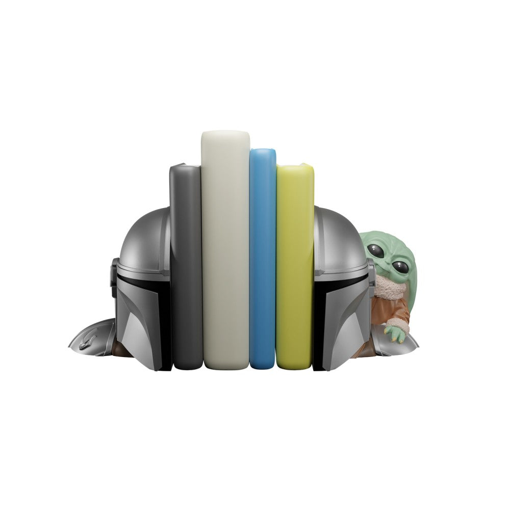SUJETALIBROS STAR WARS THE MANDALORIAN AND GROGU