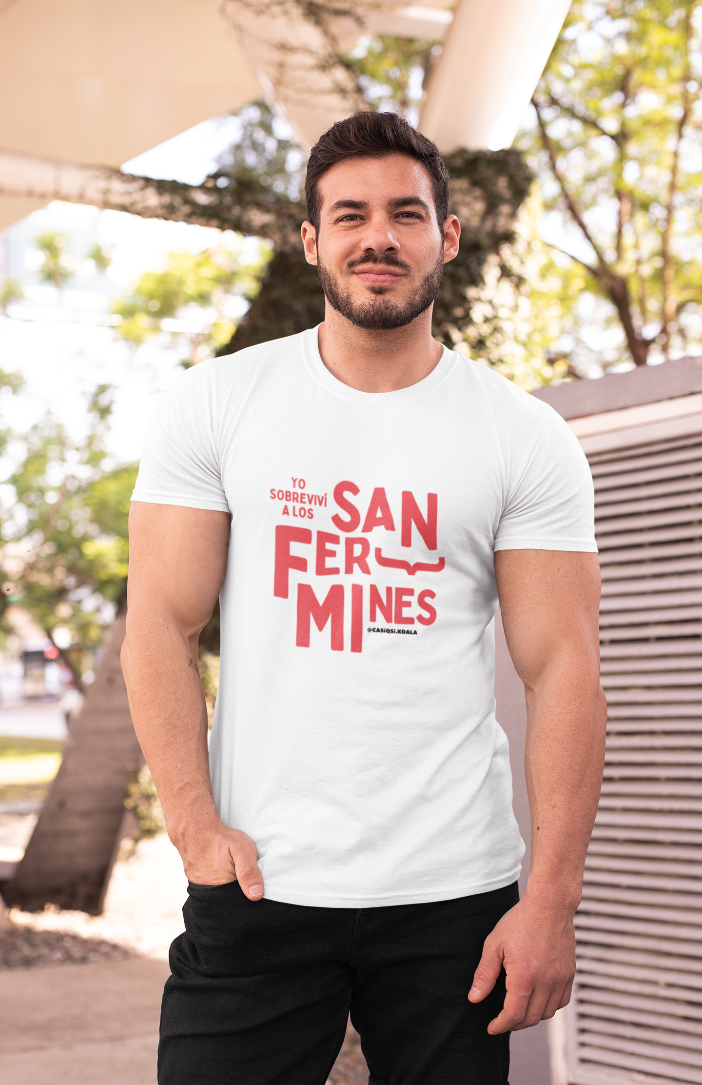 Camiseta San Fermín ''YO SOBRERVIVÍ''