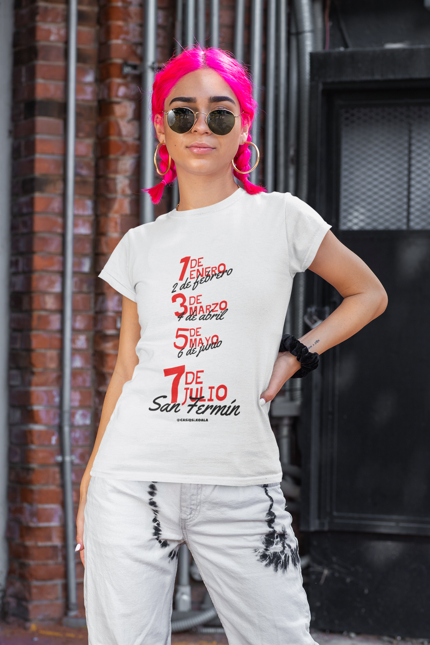 Camiseta San Fermín ''7 DE JULIO SAN FERMIN''