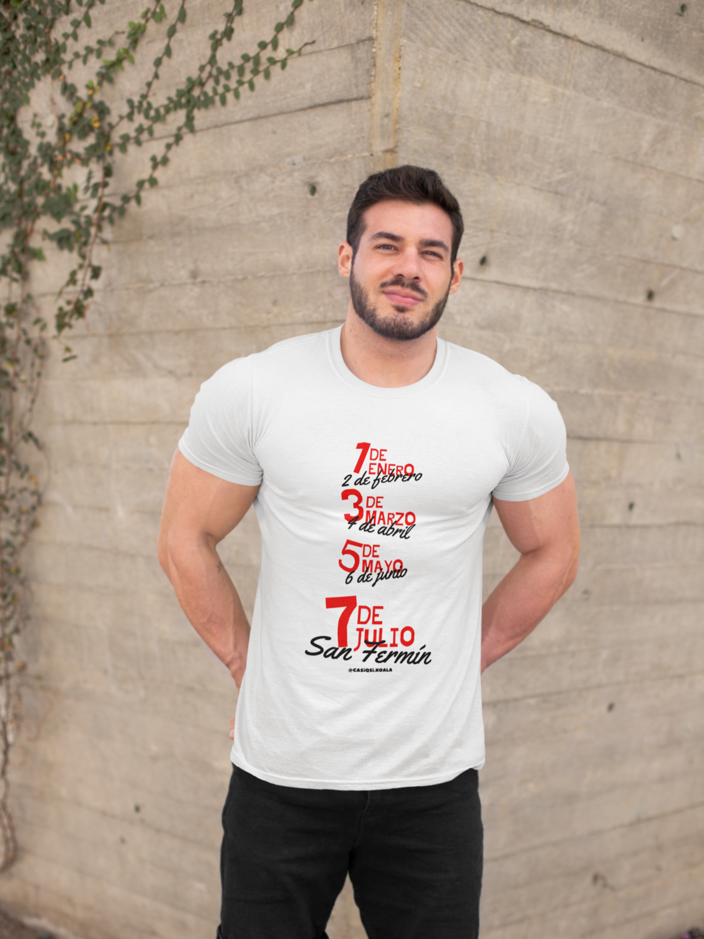Camiseta San Fermín ''7 DE JULIO SAN FERMIN''
