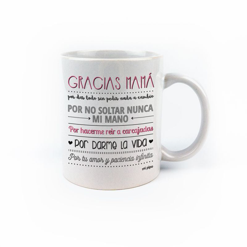 Taza cerámica o plástico Mamá (varios modelos)