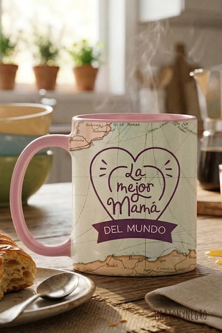TAZA LA MEJOR MAMÁ DEL MUNDO