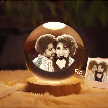✨ BOLA DE CRISTAL PERSONALIZADA - Un recuerdo mágico✨