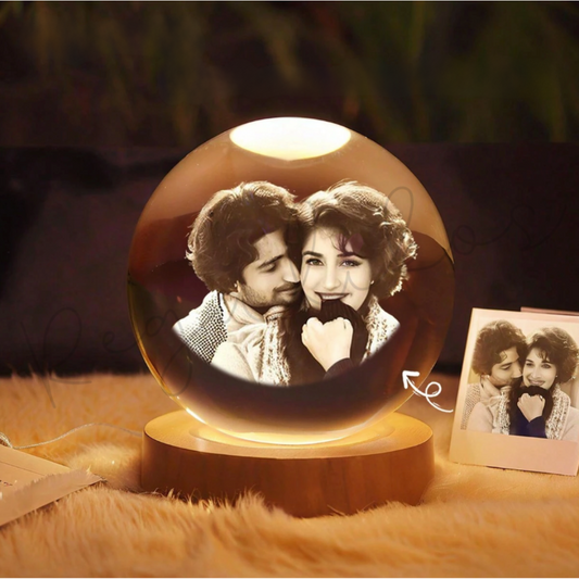✨ BOLA DE CRISTAL PERSONALIZADA - Un recuerdo mágico✨